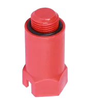 Заглушка монтажная 1/2" (красная)