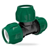 Компрессионная муфта Poelsan тройник 90 х 90 х 90