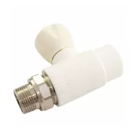 Кран прямой ПП  MeerPlast прямой НГ 25x3/4
