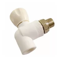 Кран ПП угловой MeerPlast 25x3/4 НГ