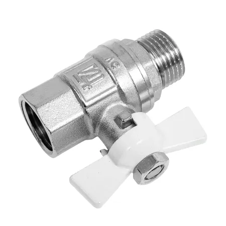 Кран шаровой STI ¾"ВР x  ¾"НР бабочка Кран шаровой STI ¾"ВР x  ¾"НР бабочка