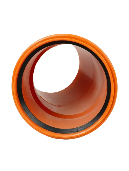 Отвод канализационный VALFEX 30 градусов 110 мм (оранжевый)