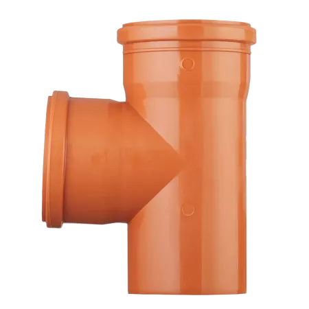 Тройник VALFEX 87.5⁰ градусов 110-110 для наружной канализации