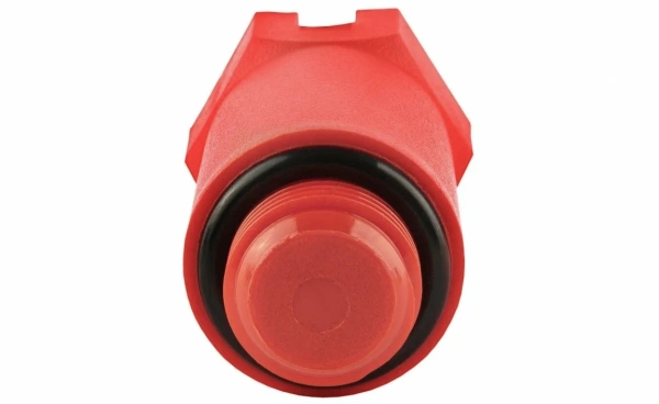 Заглушка монтажная 1/2" (красная)