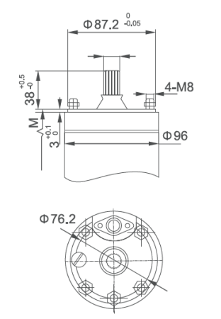 Двигатель скважинного насоса MAXPUMP 2.2kw 230V 4"